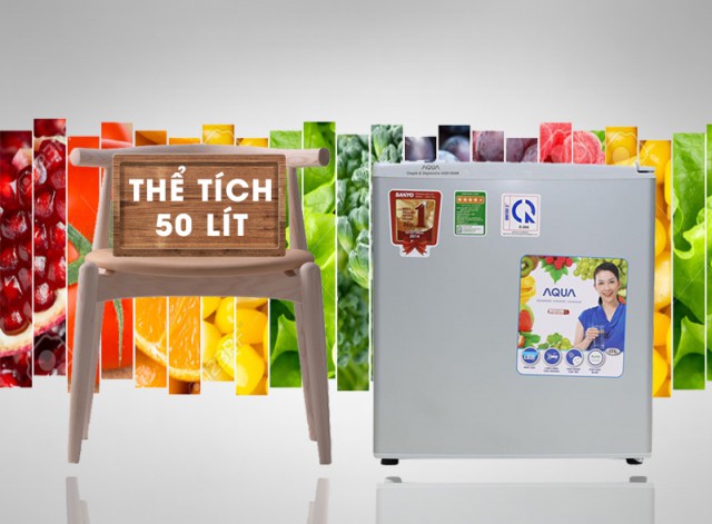 Tủ lạnh Aqua 50 lít AQR-55AR