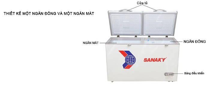Tủ đông Sanaky VH-5699W1 365 lít