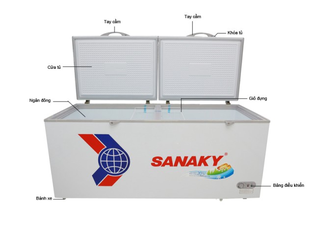 Tủ Đông Sanaky VH-8699HY 860 lít