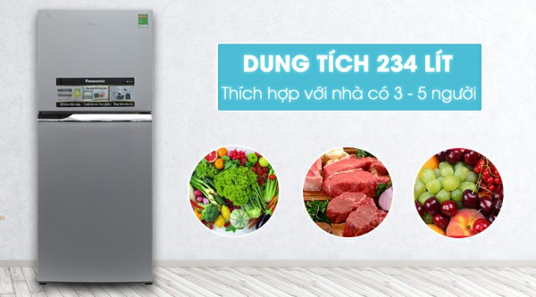 Một số dòng tủ lạnh Panasonic bán chạy