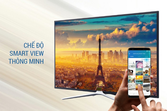 Tìm hiểu ứng dụng Smart View trên TV QLED Samsung