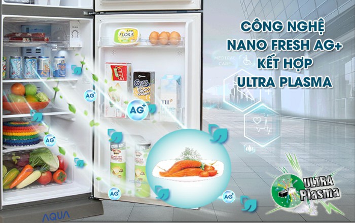 Công nghệ kháng khuẩn khử mùi Nano Fresh Ag+