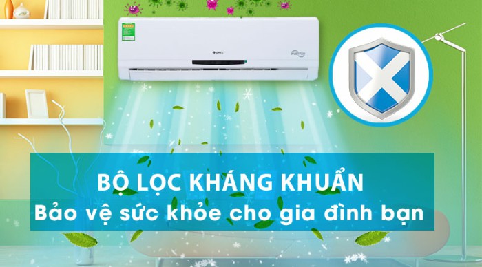 Công nghệ sạch khuẩn khử mùi trên điều hòa Gree