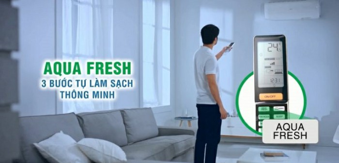 Tính năng công nghệ AQUA Fresh trên điều hòa AQUA