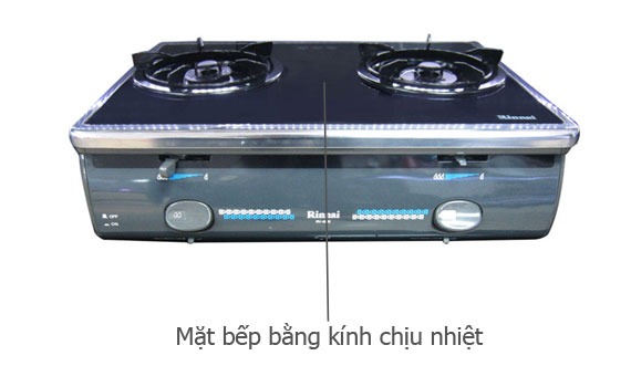 Bếp gas Rinnai RV-4600 (GL-T) mặt bếp
