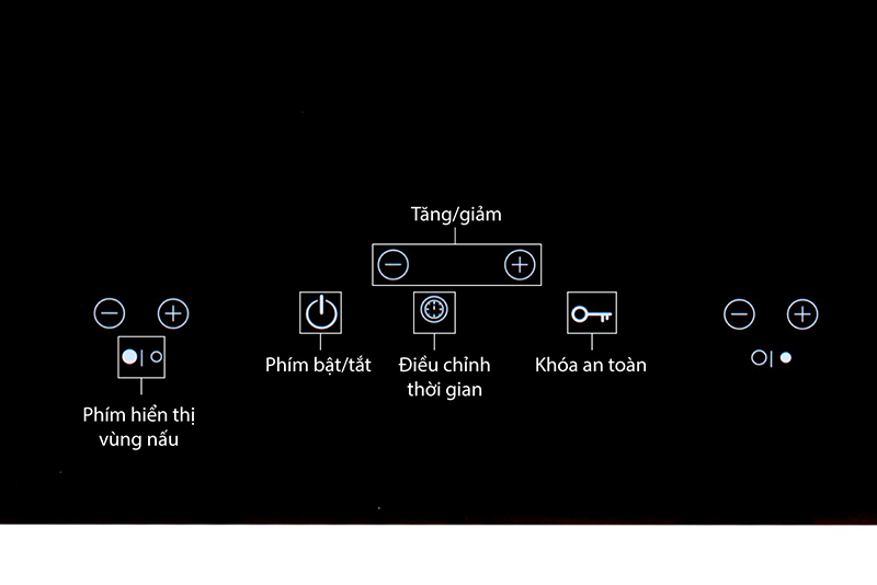 Bếp từ Taka I2ND 3600W Tính năng thông minh