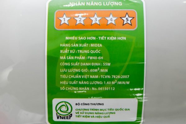 Quạt treo tường Midea FW40-6H