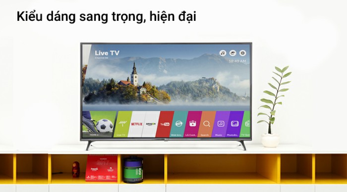 Giới thiệu một số mẫu Smart tivi LG 4K 