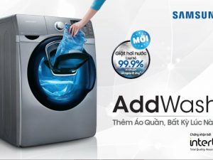 Máy giặt công nghệ hơi nước của SAMSUNG