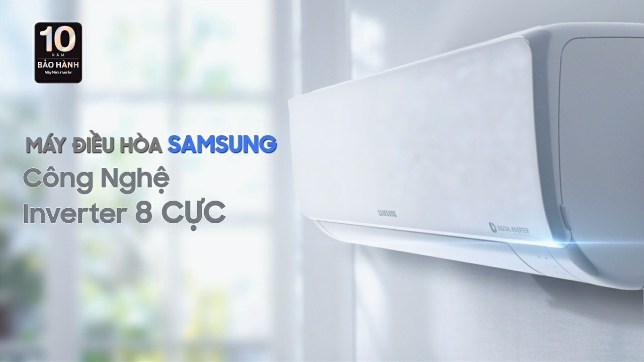 Máy lạnh Samsung Digital Inverter tứ diện