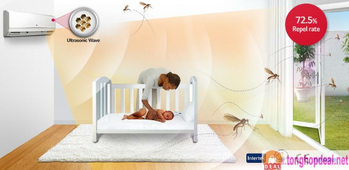 Công dụng của điều hòa chống muỗi hiệu quả 