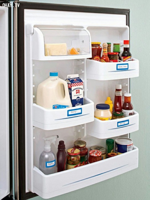 Cách sắp xếp và bảo quản thực phẩm hiệu quả