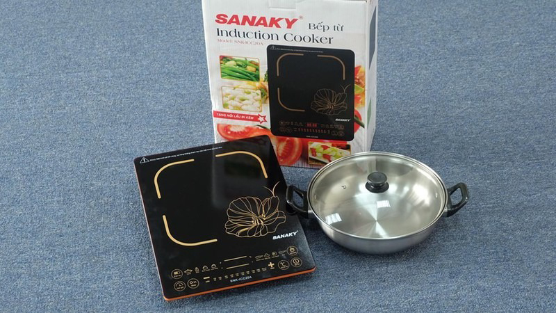 Bếp từ Sanaky SNK-ICC20A Mặt kính Ceramic chịu lực