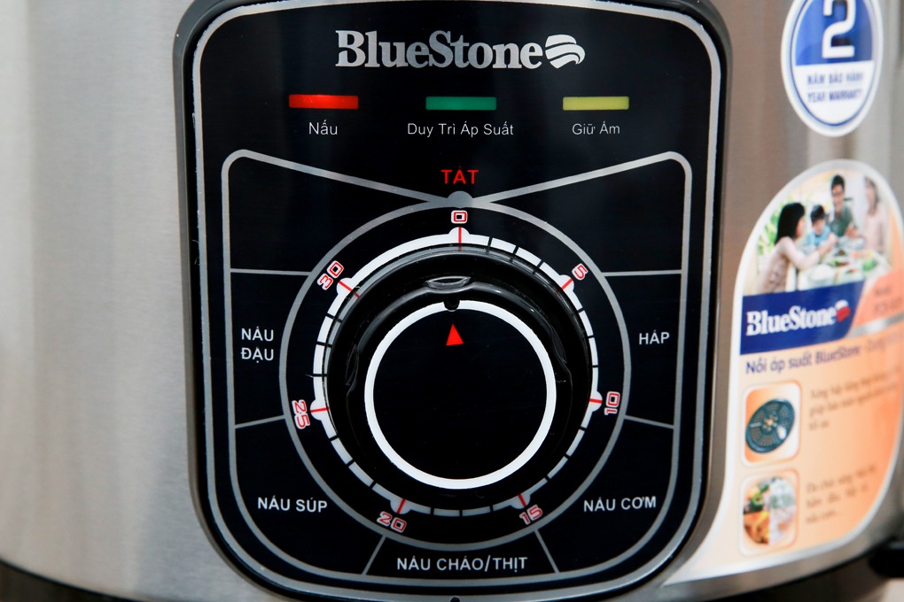 Nồi áp suất Bluestone PCB-5619 núm vặn