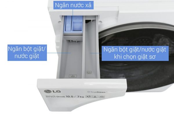 Máy giặt sấy LG FG1405H3W Inverter 10.5 kg