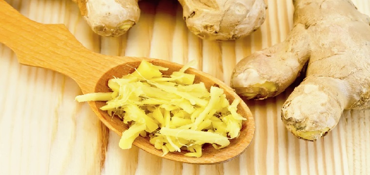 Dùng gừng để rã đông thực phẩm tủ lạnh được nhanh hơn