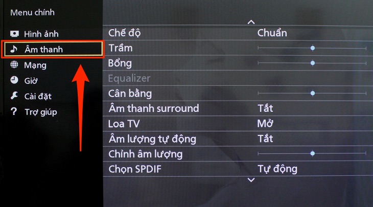 Cách xuất âm thanh qua cổng Optical trên Smart tivi Panasonic 5