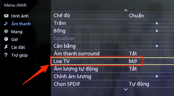Cách xuất âm thanh qua cổng Optical trên Smart tivi Panasonic 6
