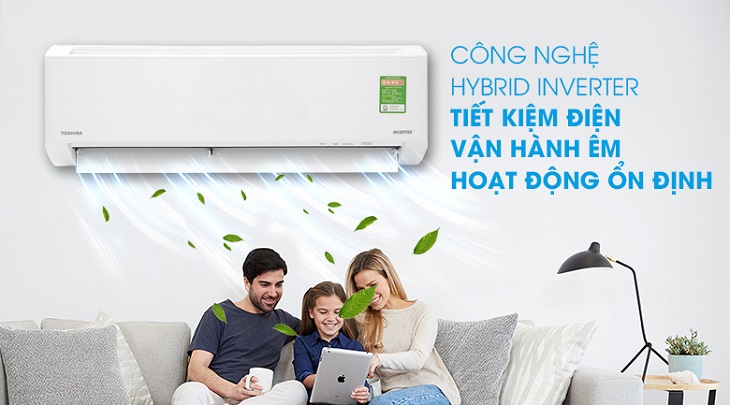 Đánh giá tổng quan điều hòa Toshiba Inverter 1 HP RAS-H10D1KCVG-V 5