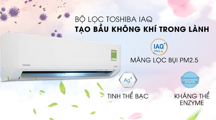 Đánh giá tổng quan điều hòa Toshiba Inverter 1 HP RAS-H10D1KCVG-V 7
