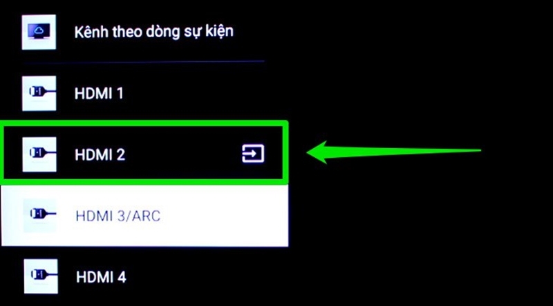 Trên tivi bạn sử dụng remote