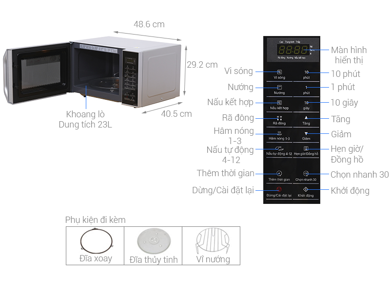 Lò vi sóng Panasonic của nước nào? Có tốt không? 3