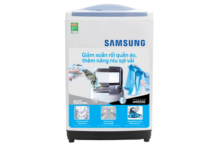 Máy Samsung 9 kg WA90M5120SW/SV