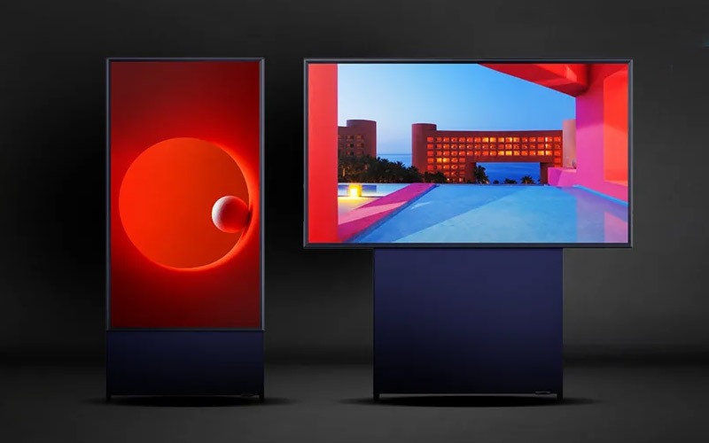 SAMSUNG RA MẮT TV MÀN HÌNH CÓ THỂ XOAY NGANG DỌC 2