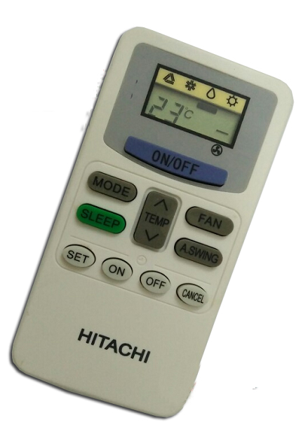 Chức năng trên điều khiển điều hòa Hitachi