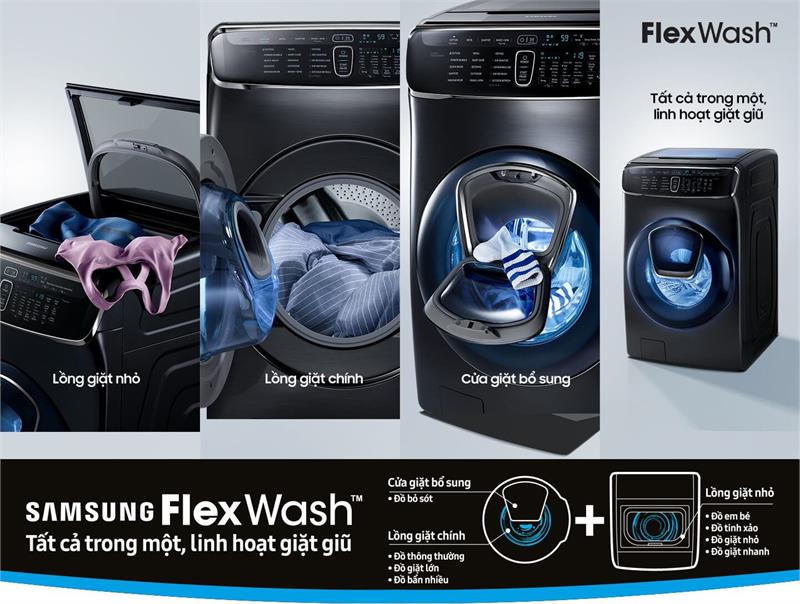 Máy giặt sấy Samsung WR24M9960KVSV