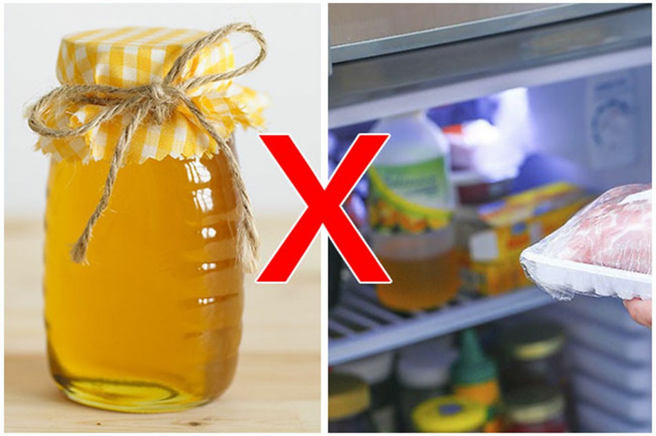 bảo quản mật ong trong tủ lạnh