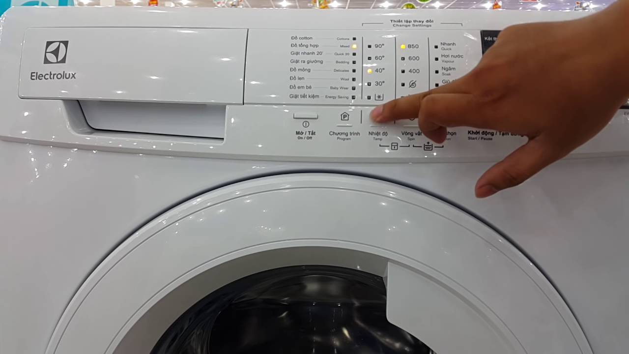 Dùng mức nước thích hợp