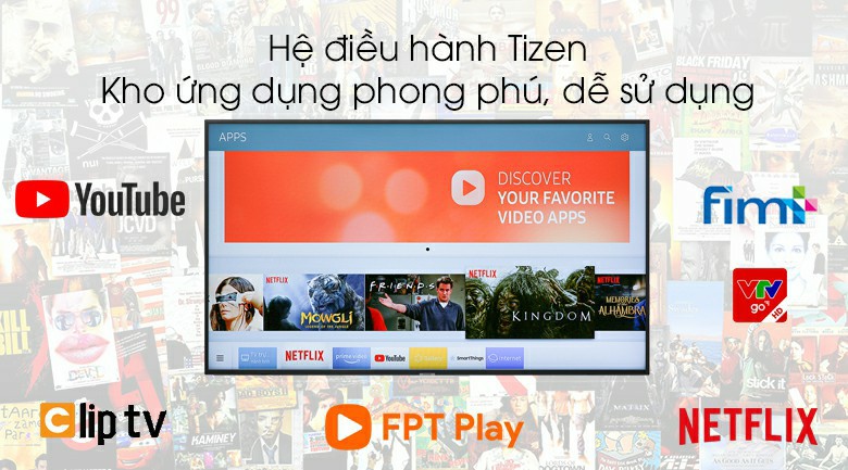 Hệ điều hành Tizen OS dễ sử dụng, đi kèm kho ứng dụng phong phú