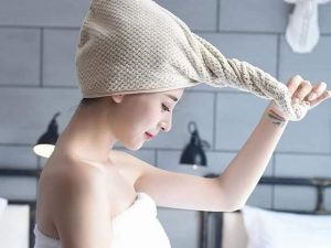 Sử dụng khăn tắm siêu thấm nước