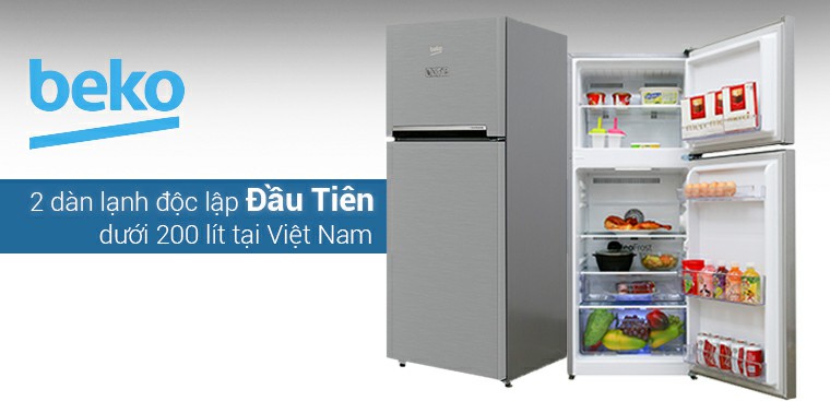 Tủ lạnh Beko ngăn đá dưới 2 dàn lạnh độc lập