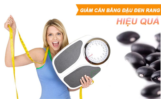 nước đậu đen rang giảm cân