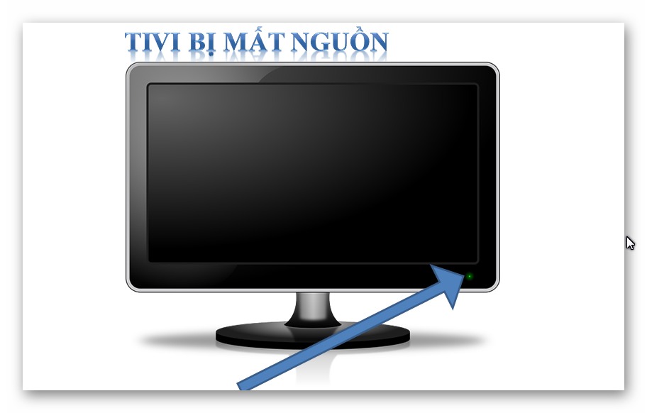 tivi mất nguồn