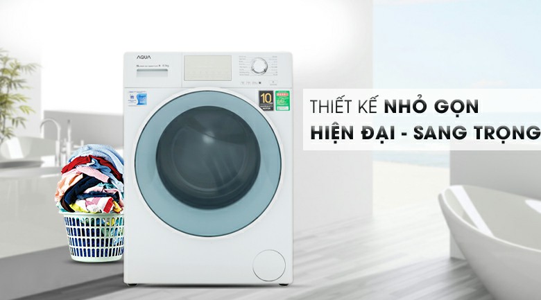 Máy giặt AQUA AQD-D850E W Inverter 8.5 kg 1