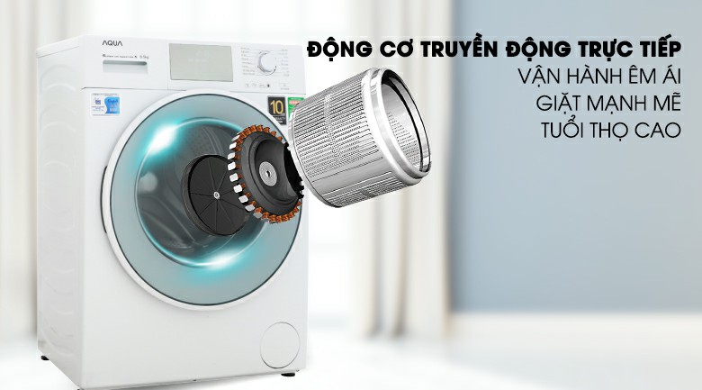 Máy giặt AQUA AQD-D850E W Inverter 8.5 kg 3