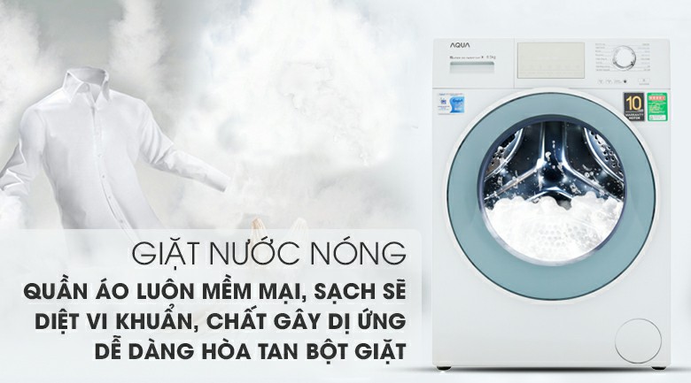 Máy giặt AQUA AQD-D850E W Inverter 8.5 kg 6