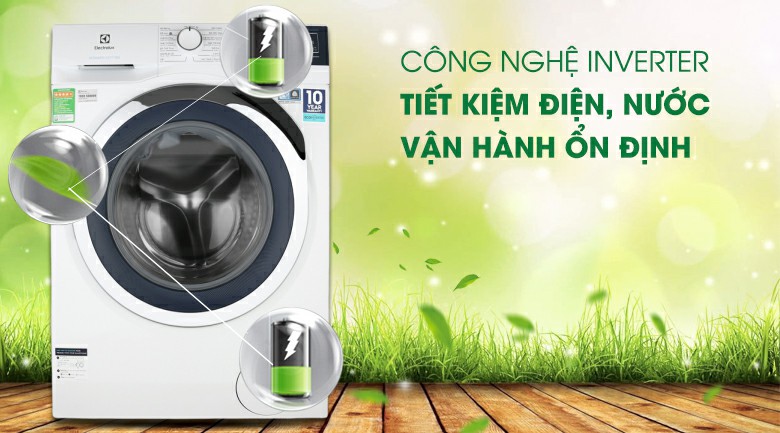 Máy giặt Electrolux EWF9024BDWB Inverter 9 kg 3