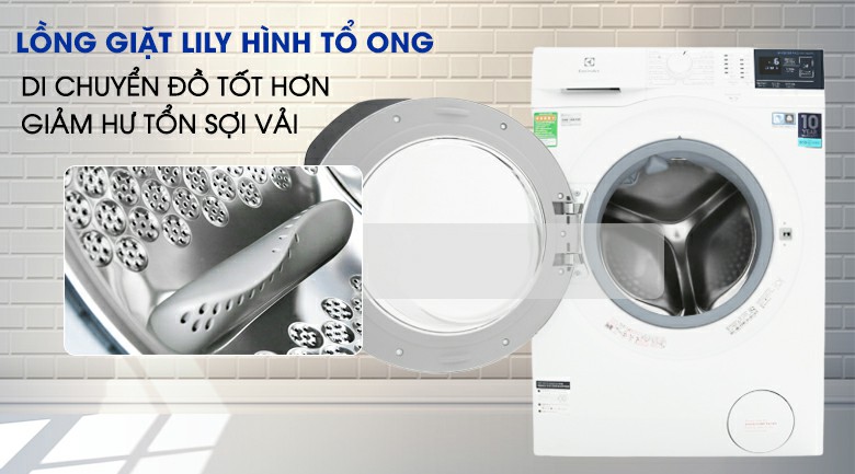 Máy giặt Electrolux EWF9024BDWB Inverter 9 kg 4