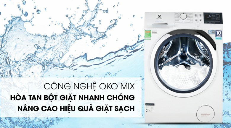 Máy giặt Electrolux EWF9024BDWB Inverter 9 kg 6