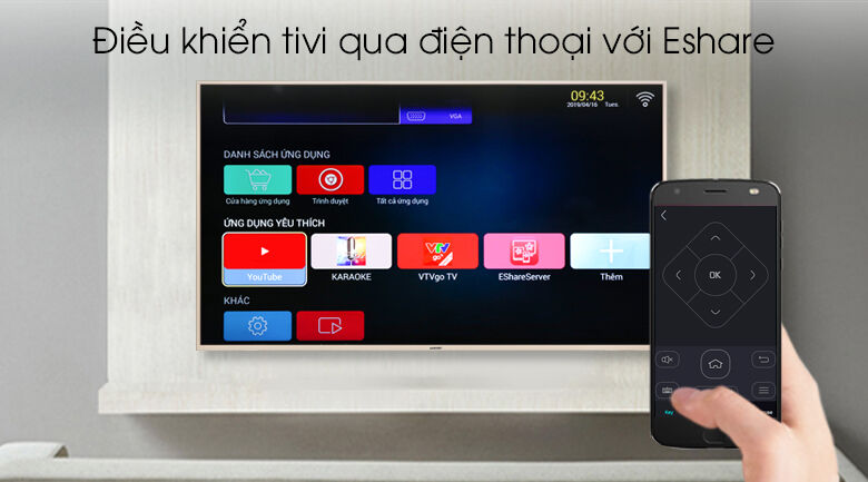 Smart Tivi Asanzo 50AS680 50 inch 7