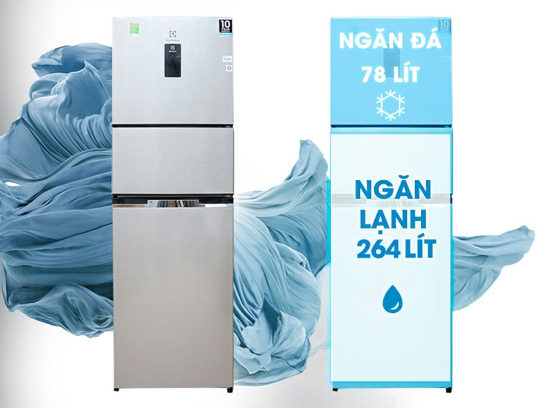 Tủ lạnh Electrolux EME3500MG Inverter 342 lít 1