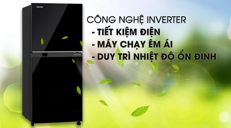 Tủ lạnh Toshiba Inverter 194 lít GR-A25VM (UK) công nghệ inverter