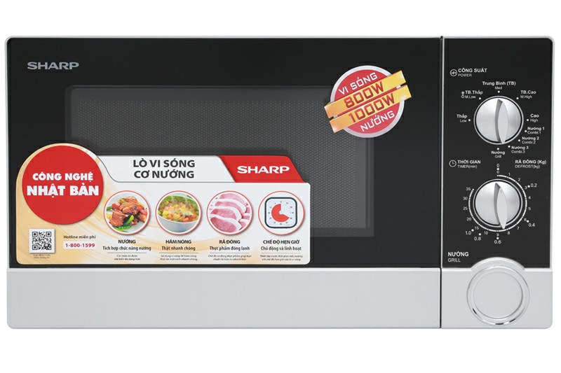 Lò vi sóng Sharp R-G302VN-S 23 lít 1