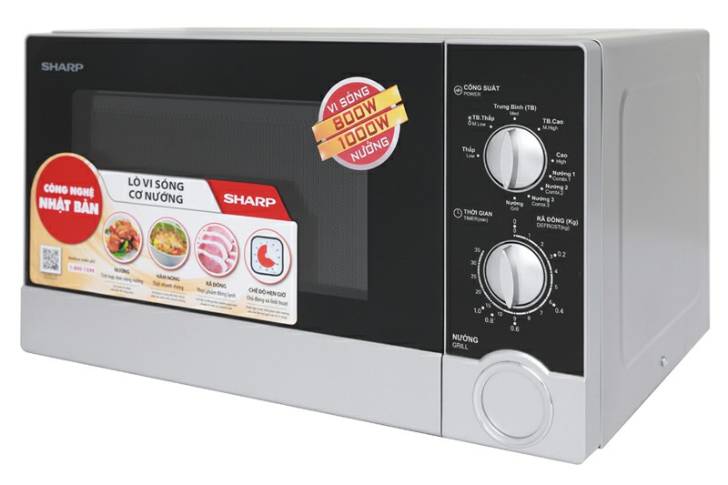 Lò vi sóng Sharp R-G302VN-S 23 lít 2
