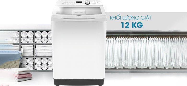 Máy giặt AQUA AQW-FR120CT W 12 kg 2