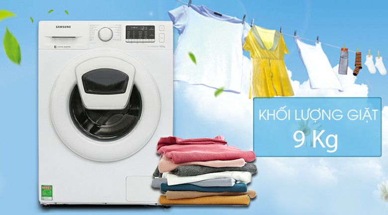 Máy giặt Samsung WW90K44G0YW Inverter 9kg 1